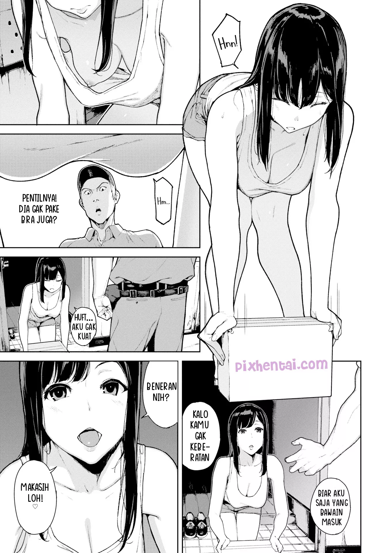 Komik Hentai The Spiders Web Kurir tergoda Belahan Dada Manga XXX Porn Doujin Sex Bokep 3
